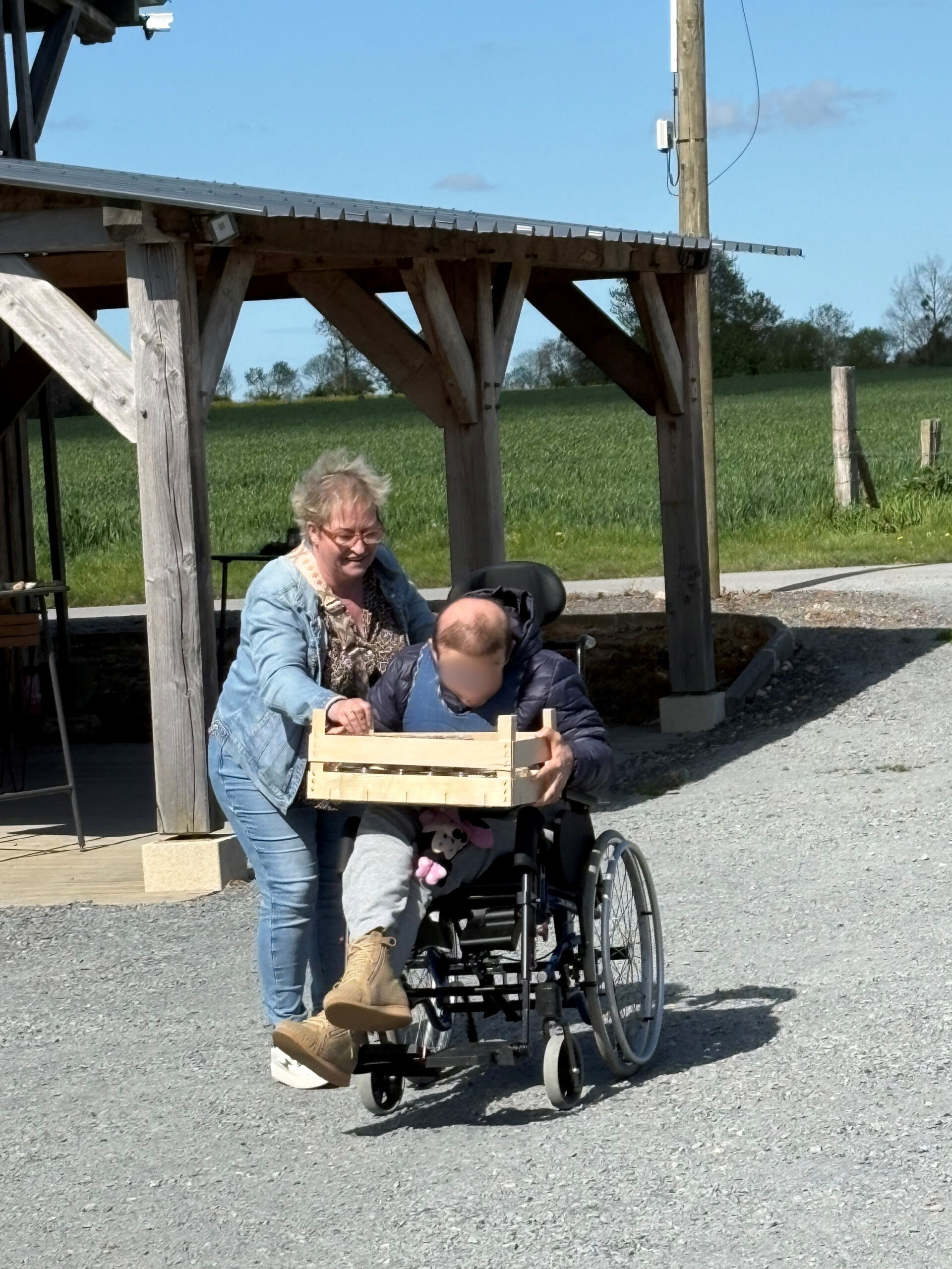 You are currently viewing Sortie à la ferme pour la MAS