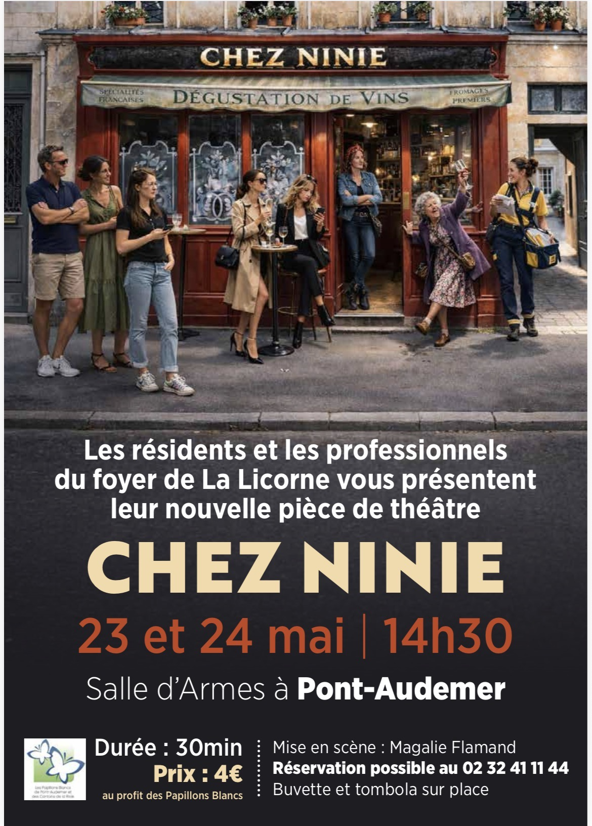 You are currently viewing Le foyer la Licorne monte sur scène