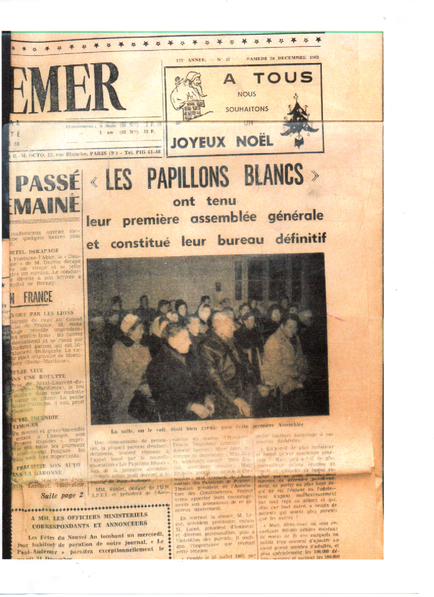 1963 1re AG article presse 1