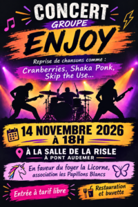 Lire la suite à propos de l’article Concert au profit du Foyer la Licorne