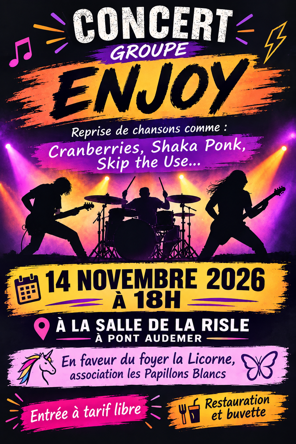 You are currently viewing Concert au profit du Foyer la Licorne